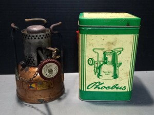 キャンプ シングルバーナー PHOEBUS No.625 ホエーブス ビンテージ ガソリンストーブ アウトドア 現状品 オーストリア製