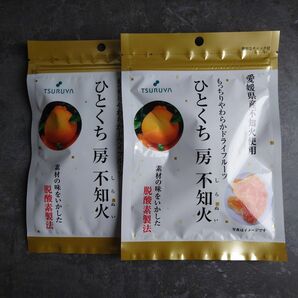 ツルヤ 愛媛県産不知火使用もっちりやわらかドライフルーツ房不知火2袋