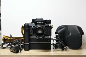 Nikon F2 フォトミックSB、Ai Nikkor 50mm F1.2、モータードライブMD-2、MB-1その他付属品など（防湿庫の整理）