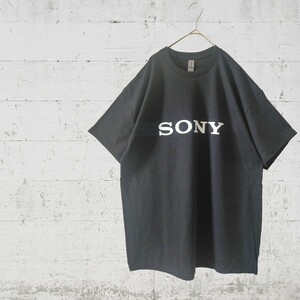 【XLサイズ】ソニー SONY Tシャツ ブラック