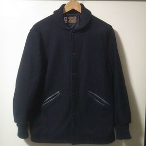 ◆SIZE 34◆MADE IN U.S.A. SKOOKUM◆ファラオジャケット◆ファラオコート◆カーコート◆ブラックメルトン◆ロカビリー◆