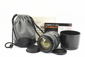 ◆美品◆ キャノン Canon EF 70-300mm F4.5-5.6 DO IS USM EFマウント ズームレンズ 手振れ補正 元箱付き #3913