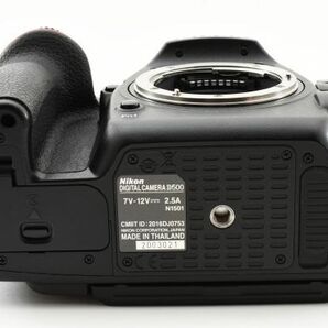 ◆美品◆ ニコン Nikon D500 ボディ Fマウント デジタルカメラ デジタル一眼レフ 元箱付き #3878の画像8