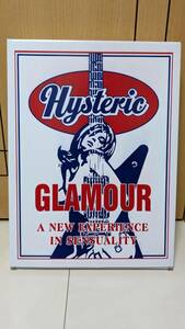 ヒステリックグラマー　HYSTERIC GLAMOUR　ノベルティ GUITAR GIRL PUB MIRROR　非売品　鏡　ミラー