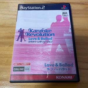【PS2】 カラオケレボリューション （Love＆Ballad）