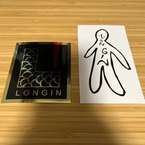 LONGIN 非売品ステッカー　フィッシングショー　大阪　釣りフェスティバル横浜　新潟フィッシングショー　キープキャスト2024