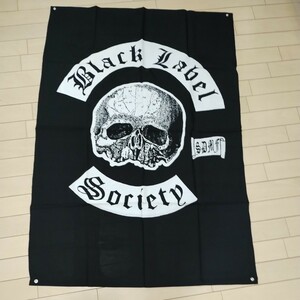 タペストリー　ポスターフラッグ　旗 ロック　ブラックレーベルソサイアティ