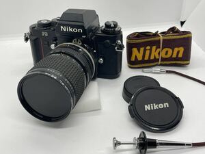 【YF001】 Nikon / ニコン / F3 / Zoom-NIKKOR 28-85mm F3.5-4.5 /ブラック / ストラップ / リレーズ