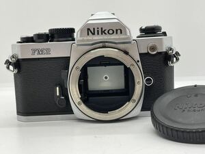 【SK037】 Nikon /ニコン / New FM2 / ボディ / シルバー / フロントカバー