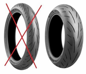 ※リア用 片側のみ BRIDGESTONE BATTLAX S23 160/60ZR17 69W TL 品番:MCR05864 NC750S/X SV650 NINJA400