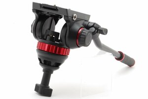 Manfrotto マンフロット MVH502AH プロフルードビデオ雲台 フラットベース (88-b7)