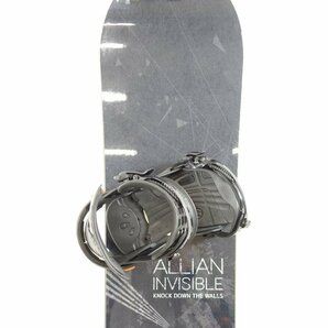 中古 16/17 ALLIAN PRISM invisible 152cm FLUX ビンディング付きスノーボード アライアン プリズム インビジブル フラックスの画像2