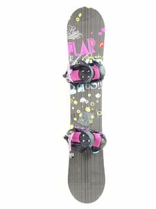 中古 14/15 HEAD FLAIR レディース138cm ビンディング付きスノーボード ヘッド フレイア