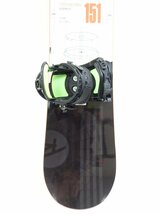 中古 キレイ 20/21 ROSSIGNOL DISTRICT 151cm ZUMA ビンディング付き スノーボード ロシニョール ディストリクト ツマ ズーマ_画像3