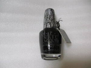 O.P. I Nail Lacquer NL E59 Black Shutter (New / Limited Edition)