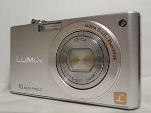 デジカメ Panasonic LUMIX DMC-FX35 プレシャスシルバー (10.1メガ) 2927