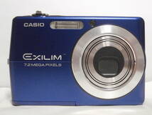 デジカメ CASIO EXILIM EX-Z700 ブルー (7.2メガ) 048A_画像2