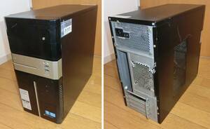 動作保証 MicroATX ミニタワー ケース 黒