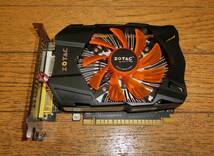 動作保証 ZOTAC GeForce GTX750Ti 2G 128BIT GDDR5 DVIx2 minHDMI _画像1