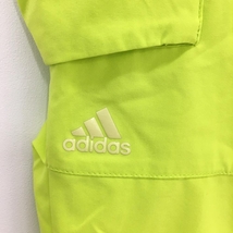 【美品】アディダス 七分丈カーゴパンツ ライトグリーン 裾調節紐 レディース L ゴルフウェア adidas_画像3