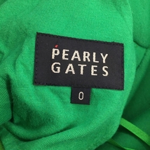 パーリーゲイツ スカート グリーン ボックスプリーツ レディース 0(S) ゴルフウェア PEARLY GATES_画像5