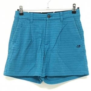 [ прекрасный товар ] тормозные колодки ba колено юбка-брюки юбка голубой тканый ткань женский 0(S) Golf одежда MASTER BUNNY EDITION