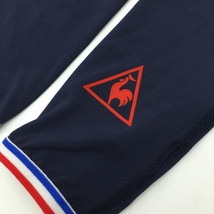 【超美品】ルコック アームカバー ネイビー×レッド 袖口トリコロール レディース ゴルフウェア le coq sportif_画像3