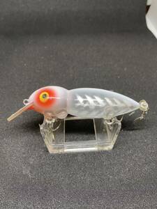 ヘドン ホッパーストッパー・クラップシューター　HEDDON CRAPSHOOTER オールドルアー クランク スピナー 7cm 8.85g クリアボーン　カラー