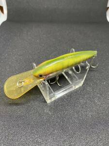 廃番 ティファ ゼブラシャッド アルミ貼り　TIFA ZEBRA-SHAD　検 田辺哲男 メガバス ノリーズ　12g ミノー オールド バス トラウト