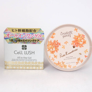 Bakure Honey/Cellrush All -IN -One Gel неиспользованный 2 -цельный набор косметики по уходу за кожей.