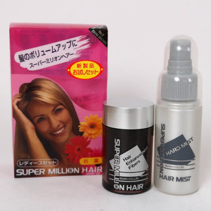 スーパーミリオンヘアー ヘアミスト等 レディースセット ほぼ未使用 コスメ 化粧品 レディース SUPER MILLION HAIR