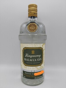 【未開栓】 タンカレー マラッカ ジン 旧ボトル リミテッド・エディション 1000ml 40% ボトルナンバー入り TANQUERAY MALACCA GIN ●445