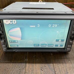 AV2-97 激安 カーナビ TOYOTA NDCT-D53 08545-00G30 135001-2630A131 DVDナビ CD FM/AM 本体のみ 簡易動作確認済 中古現状品の画像3