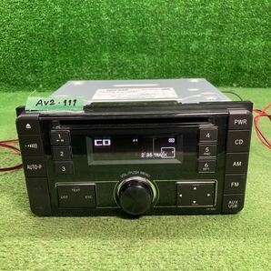 AV2-111 激安 カーステレオ TOYOTA Pioneer 08600-00P10 DEH-8068 TKTM150248JP CD 本体のみ 簡易動作確認済み 中古現状品の画像1