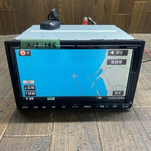 AV2-激安 カーナビ SUZUKI SANYO NVA-MS3310 99000-79X43 メモリーナビ CD DVD SD USB GPS等配線付き 簡易動作確認済 中古現状品