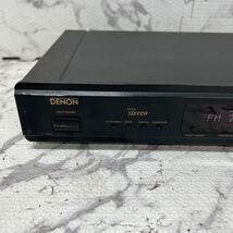 MYM-461 激安 DENON AM-FM STEREO TUNER TU-1500 ステレオチューナー 通電OK ジャンク_画像2