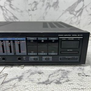 MYM-477 最終出品 激安 Aurex STEREO AMPLIFIER SB-V73 ステレオアンプ 通電OK ジャンクの画像3