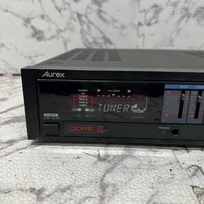 MYM-477 最終出品 激安 Aurex STEREO AMPLIFIER SB-V73 ステレオアンプ 通電OK ジャンクの画像2