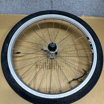 KN-1381 激安 自転車 タイヤ ホイール SHIMANO ACERA 18×1.50 現状品_画像4