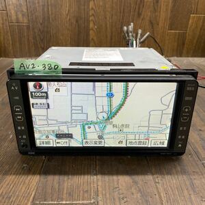 AV2-380 激安 カーナビ TOYOTA NHDT-W57 08545-00Q60 135001-5630A131 HDDナビ CD DVD 本体のみ 簡易動作確認済 中古現状品