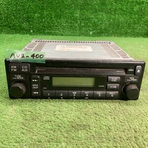 AV2-400 激安 カーステレオ HONDA 39100-S7A-J010-M1 0001373 CD 通電未確認 ジャンク