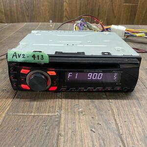 AV2-413 激安 カーステレオ CDプレーヤー Carrozzeria Pioneer DEH-360 CD FM/AM AUX 本体のみ 簡易動作確認済み 中古現状品