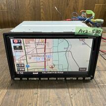 AV2-530 激安 カーナビ SUZUKI？純正 SANYO NVA-MS3109AZ Z9Y9 V6 650 メモリーナビ CD 本体のみ 簡易動作確認済 中古現状品_画像1