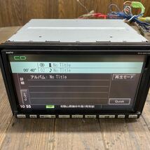 AV2-530 激安 カーナビ SUZUKI？純正 SANYO NVA-MS3109AZ Z9Y9 V6 650 メモリーナビ CD 本体のみ 簡易動作確認済 中古現状品_画像3