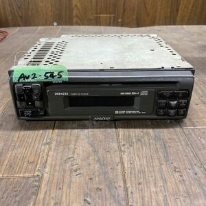 AV2-545 super-discount car stereo CD player ADDZEST DRB4255 0009287 CD FM/AM receiver tuner electrification not yet verification Junk 