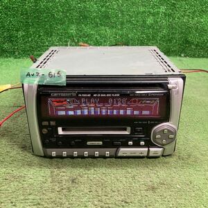 AV2-616 激安 カーステレオCARROZZERIA PIONEER FH-P505MD SGMD019825 CD 簡易動作確認済み 中古現状品