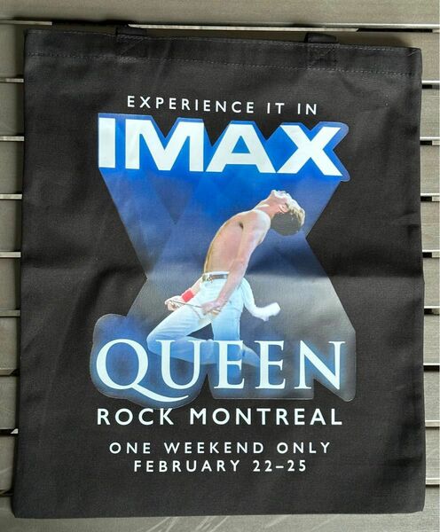 おまけ付き 2024年IMAX映画『QUEEN(フレディマーキュリー) LIVE ROCK MONTREAL』 公式トートバッグ