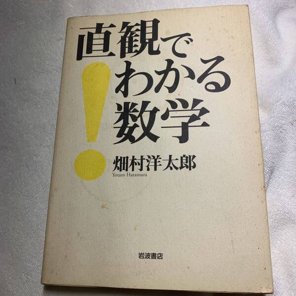 直感でわかる数学 2004年9月8日 第1刷発行 2005年2月15日 第15刷発行 著者 畑村洋太郎 発行所 株式会社岩波書店