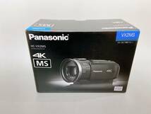 新品未使用 Panasonic HC-VX2MS パナソニック 4Kビデオカメラ HC-VX2MS-K 保証残あり!_画像1