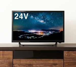 テレビ 24型 シングルチューナー センタースタンド 地デジ BS 110度CSデジタル HD 液晶テレビ